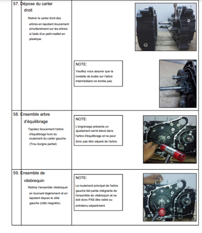 Manuel d'atelier Royal Enfield LS 410 2016 français { {{ Docautomoto }}