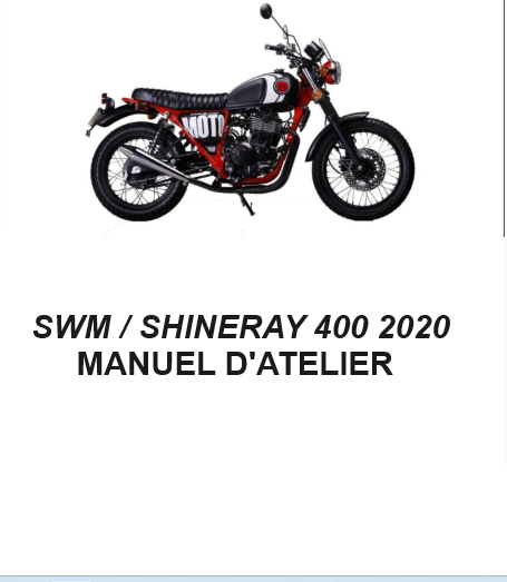 Manuel d'atelier SWM Shineray 400 2020 français { {{ Docautomoto }}