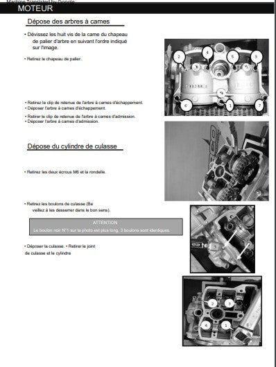 manuel d'atelier Sherco 250 300 SEF-R 2020 français { Docautomoto