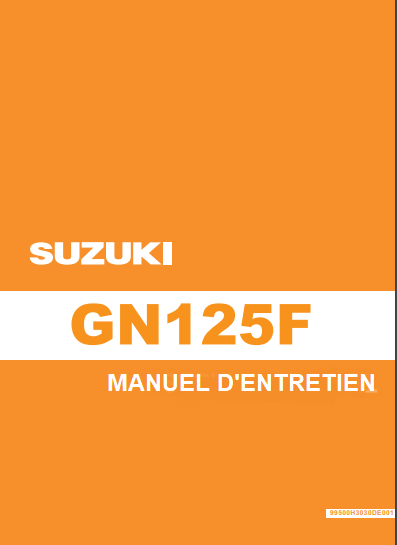 Manuel d'atelier Suzuki 125 GN 2015 en français { Docautomoto