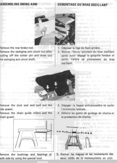 Manuel d'atelier Suzuki 175 PE 1984 Docautomoto