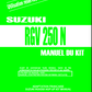Manuel d'atelier Suzuki 250 RGV { AUTHENTIQU'ERE