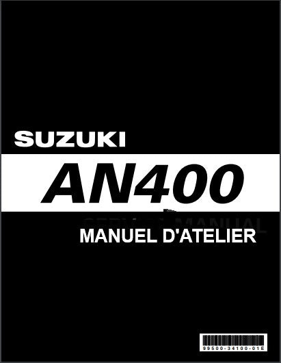 Manuel d'atelier Suzuki 400 Burgman 2006 { {{ Docautomoto }}