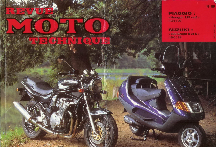 Manuel de réparation Suzuki 600 bandit 1995 { {{ Docautomoto }}