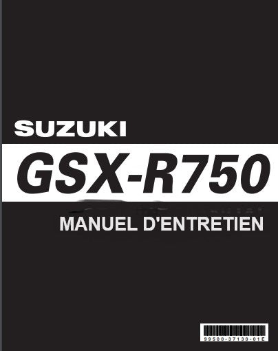 Manuel d'atelier Suzuki 750 GSXR 2006 français { {{ Docautomoto }}
