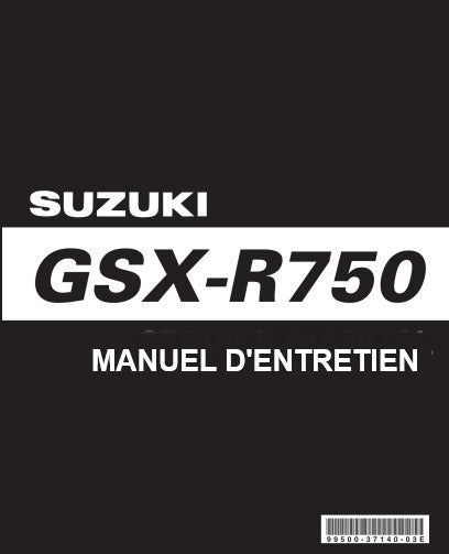 Manuel d'atelier Suzuki 750 GSXR 2008 français { {{ Docautomoto }}