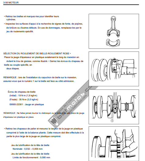 Manuel d'atelier Suzuki GSF 650 Bandit pdf français 2005 { {{ Docautomoto }}