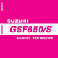 Manuel d'atelier Suzuki GSF 650 Bandit 2008 français { Docautomoto