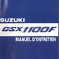 Manuel d'atelier Suzuki 1100 GSXF 1989 1994 français { Docautomoto