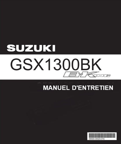 Manuel d'atelier Suzuki GSX 1300 B-King 2007 français { {{ Docautomoto }}