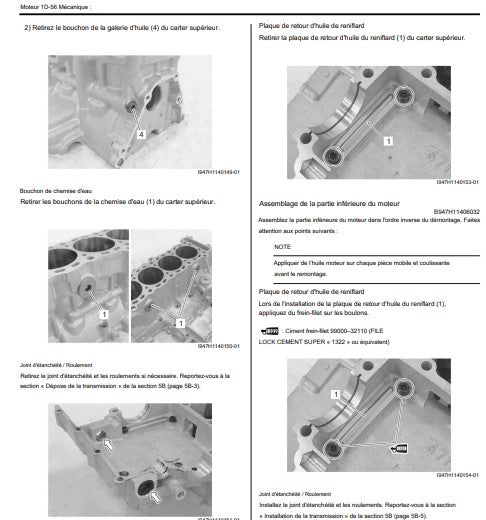 Manuel d'atelier Suzuki GSXR 1000 2009 pdf français { {{ Docautomoto }}