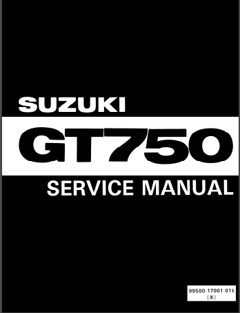 Manuels d'atelier Suzuki GT 750 { AUTHENTIQU'ERE