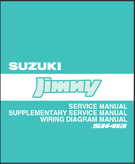 Manuels d'atelier Suzuki Jimny SN413 2002 { Docautomoto