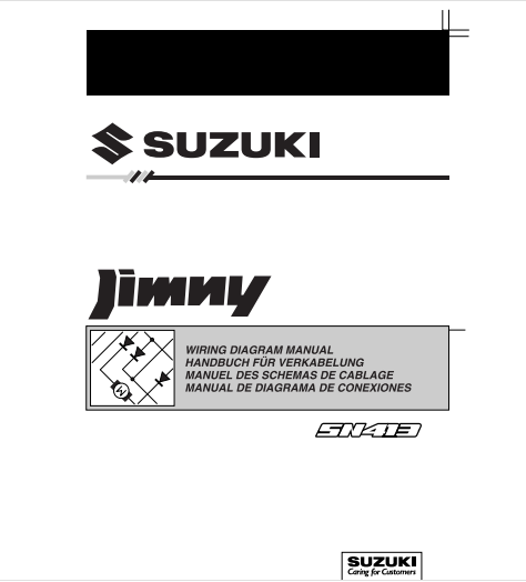 Manuels d'atelier Suzuki Jimny SN413 2002 { {{ Docautomoto }}