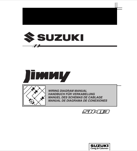 Manuels d'atelier Suzuki Jimny SN413 2002 { Docautomoto