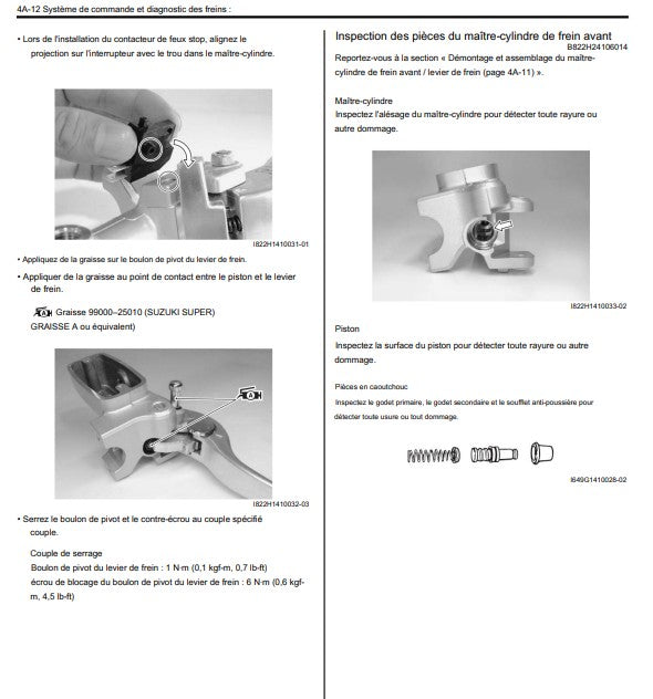 Manuel d'atelier Suzuki VLR 1800 2008 français Docautomoto