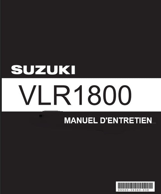 Manuel d'atelier Suzuki VLR 1800 2008 français Docautomoto