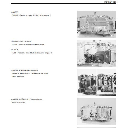 Manuel d'atelier Suzuki VZR 1800 2007 2017 en français Docautomoto