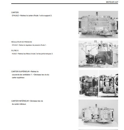 Manuel d'atelier Suzuki VZR 1800 2007 2017 en français Docautomoto