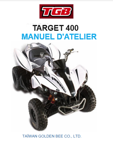 Manuel d'atelier TGB Target 400 français { Docautomoto
