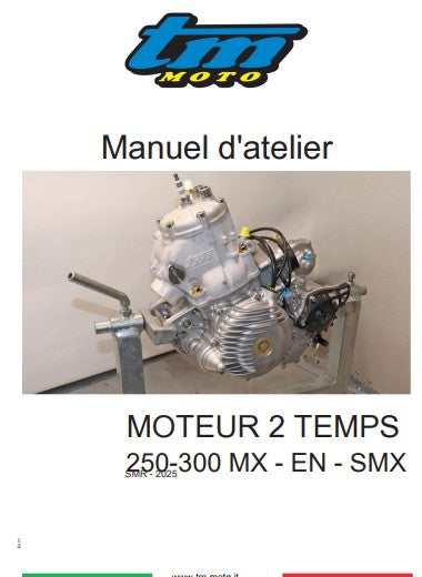 Manuel d'atelier TM Racing 250 300 2T 2025 français Docautomoto