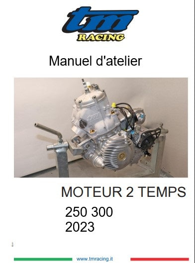 Manuel d'atelier TM Racing 250 300 2temps 2023 { {{ Docautomoto }}