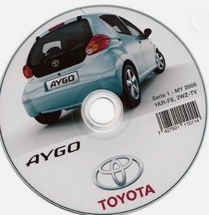 Manuel d'atelier Toyota Aygo 2005 2014 français Docautomoto