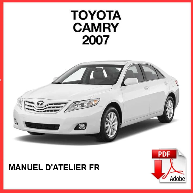 Manuel d'atelier Toyota Camry Hybride 2007 français