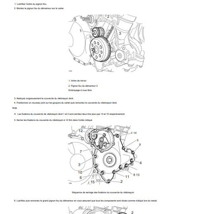 Manuel d'atelier Triumph Speed Triple RS 2021 français { {{ Docautomoto }}