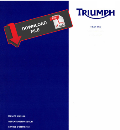 Manuel d'atelier Triumph 955i 2005 français { {{ Docautomoto }}