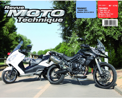 Manuel de réparation Triumph Tiger 2011 2013 { {{ Docautomoto }}