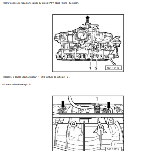 Manuel d'atelier Volkswagen Tiguan 2litres Turbo Docautomoto