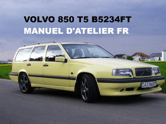 Manuel d'atelier Volvo 850 T5 1996 français Docautomoto