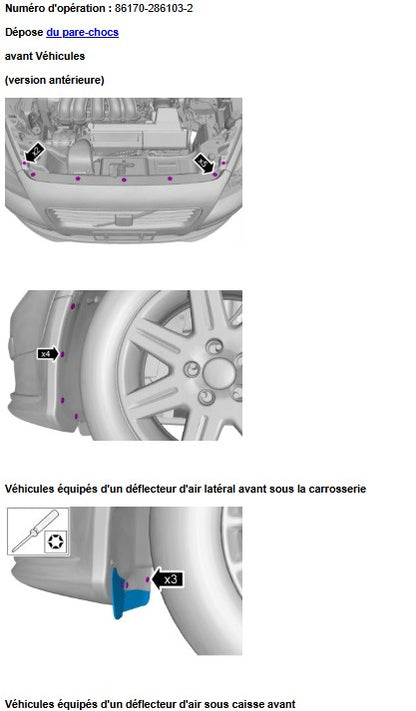 Manuel d'atelier Volvo C30 2008 français