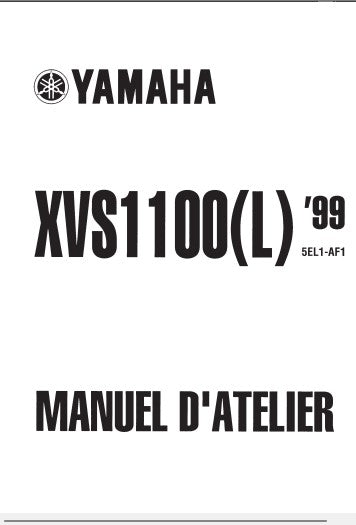 Manuel d'atelier Yamaha 1100 dragstar français { Docautomoto