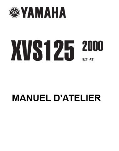 Manuel d'atelier Yamaha 125 Virago 2000 pdf en français Docautomoto
