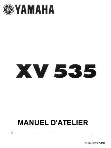 Manuel d'atelier yamaha 535 Virago 1999 français { Docautomoto