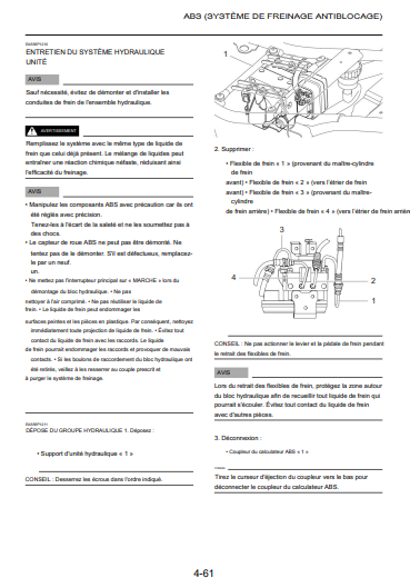 Manuel d'atelier Yamaha 660 Ténéré 2015 français