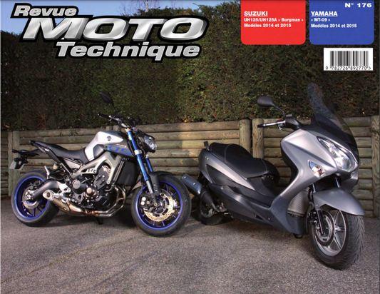 Manuel de réparation Yamaha MT 09 2014 { {{ Docautomoto }}