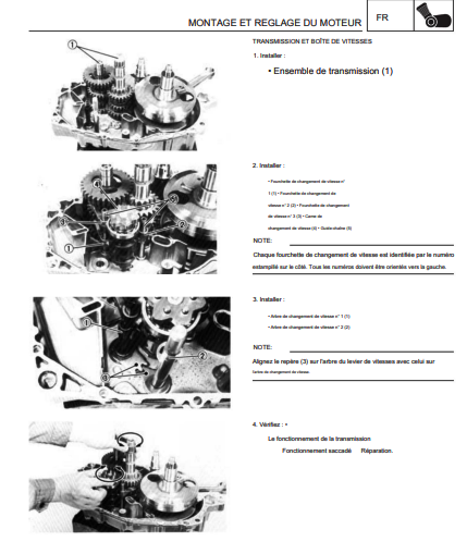 Manuel d'atelier Yamaha TT600RE français { {{ Docautomoto }}