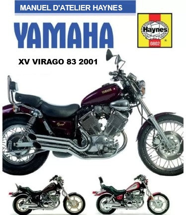 Manuel d'atelier Yamaha Virago 535 1100 Haynes français Docautomoto