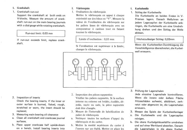 Manuel d'atelier Yamaha XS 750 1978 français Docautomoto