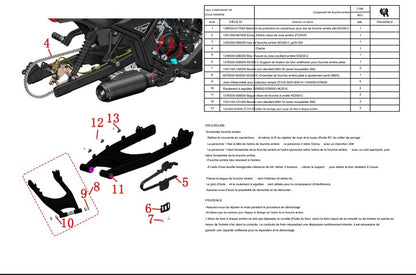 Manuel d'atelier Zontes ZT 125 2022 2025 français { {{ Docautomoto }}