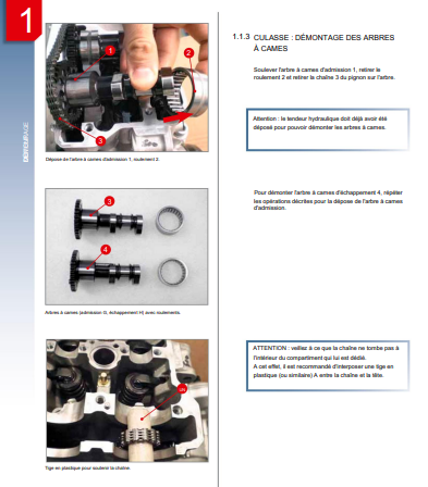 Manuel d'atelier Beta 400 450 520 2010 français Docautomoto