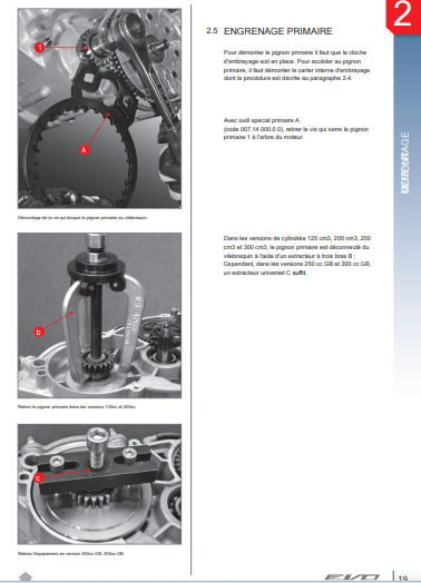 Manuel d'atelier Beta Evo 2016 2T français Docautomoto