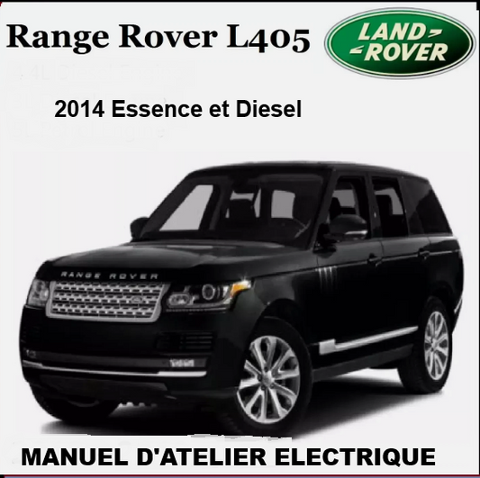 Manuel d'atelier électrique Range Rover 2014 français Docautomoto