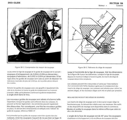 Manuel d'atelier Harley Davidson Duo Glide 1959 français { {{ Docautomoto }}