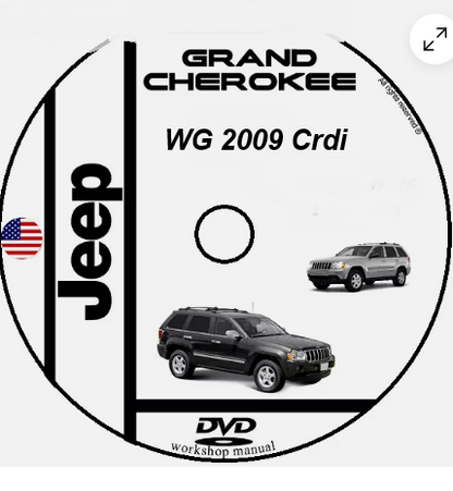 Manuel d'atelier jeep grand Cherokee WG 2009 Crdi { {{ Docautomoto }}