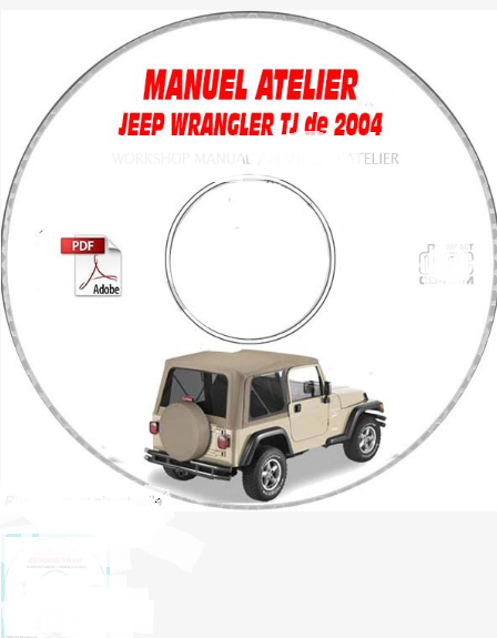 Manuel d'atelier Jeep TJ Wrangler 2004 français { {{ Docautomoto }}