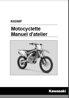 manuel d'atelier Kawasaki KXF 250 2017 Docautomoto